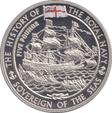 2003 PROOF SILVER FIVE POUNDS - SOVEREIGN OF THE SEAS - Silver Proof - Cambridgeshire Coins