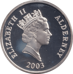 2003 PROOF SILVER FIVE POUNDS-THE MARY ROSE - Silver Proof - Cambridgeshire Coins