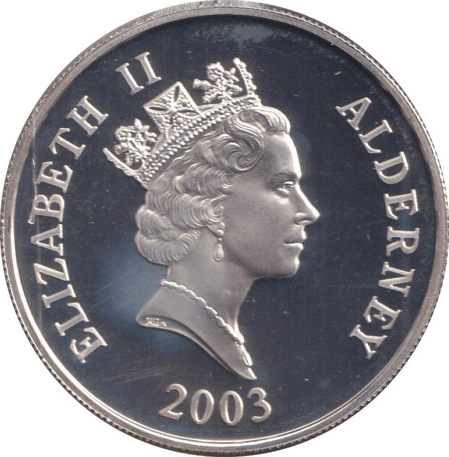 2003 PROOF SILVER FIVE POUNDS-THE MARY ROSE - Silver Proof - Cambridgeshire Coins