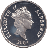 2003 PROOF SILVER FIVE POUNDS-THE MARY ROSE - Silver Proof - Cambridgeshire Coins
