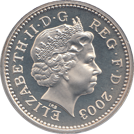 2003 SILVER £1 PATTERN ( PROOF ) - Silver Proof - Cambridgeshire Coins