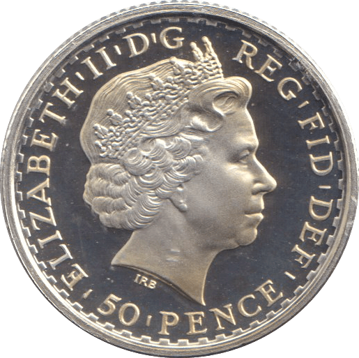 2003 SILVER 1/4 OZ BRITANNIA 50 PENCE - SILVER WORLD COINS - Cambridgeshire Coins