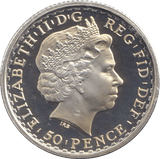 2003 SILVER 1/4 OZ BRITANNIA 50 PENCE - SILVER WORLD COINS - Cambridgeshire Coins