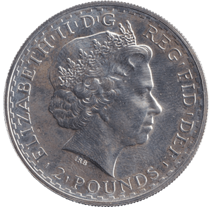 2003 SILVER BRITANNIA ONE OUNCE TWO POUNDS - SILVER BRITANNIA - Cambridgeshire Coins