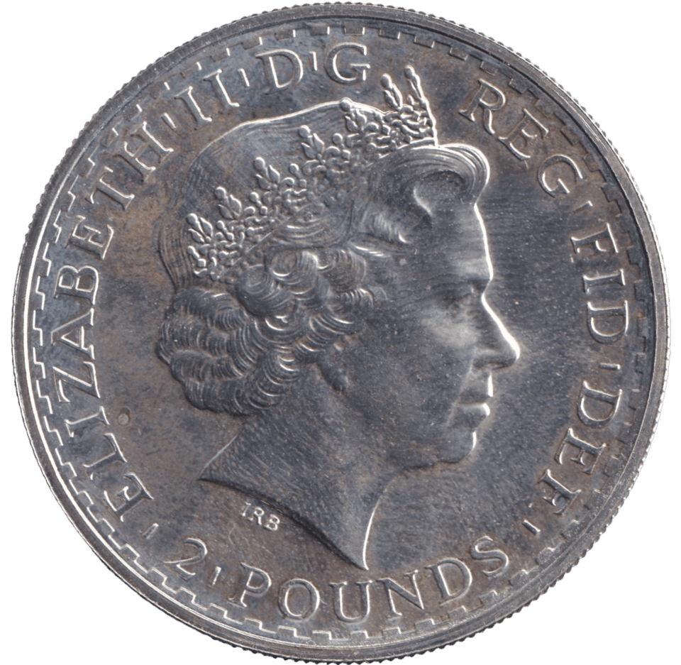 2003 SILVER BRITANNIA ONE OUNCE TWO POUNDS - SILVER BRITANNIA - Cambridgeshire Coins