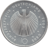 2003 SILVER FIFA FOOTBALL 10 MARKS GERMANY - SILVER WORLD COINS - Cambridgeshire Coins