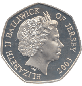 2003 SILVER PROOF 50P CORONATION JUBILEE - 50P Silver Proof - Cambridgeshire Coins