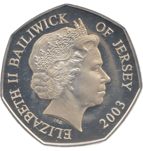 2003 SILVER PROOF 50P CORONATION JUBILEE - 50P Silver Proof - Cambridgeshire Coins