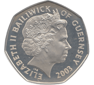 2003 SILVER PROOF 50P CORONATION JUBILEE - 50P Silver Proof - Cambridgeshire Coins