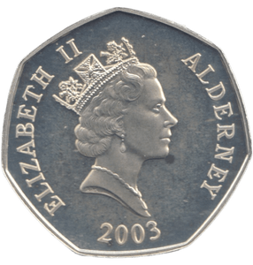 2003 SILVER PROOF 50P CORONATION JUBILEE - 50P Silver Proof - Cambridgeshire Coins