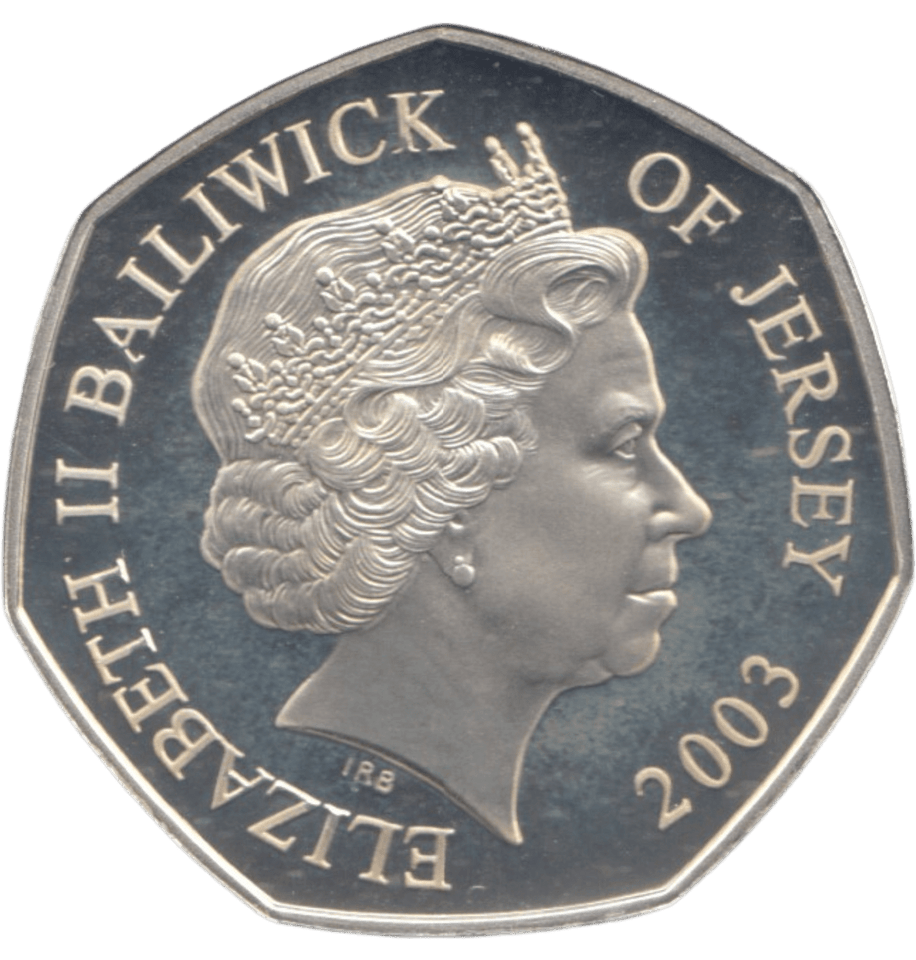 2003 SILVER PROOF 50P CORONATION JUBILEE - 50P Silver Proof - Cambridgeshire Coins