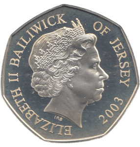 2003 SILVER PROOF 50P CORONATION JUBILEE - 50P Silver Proof - Cambridgeshire Coins