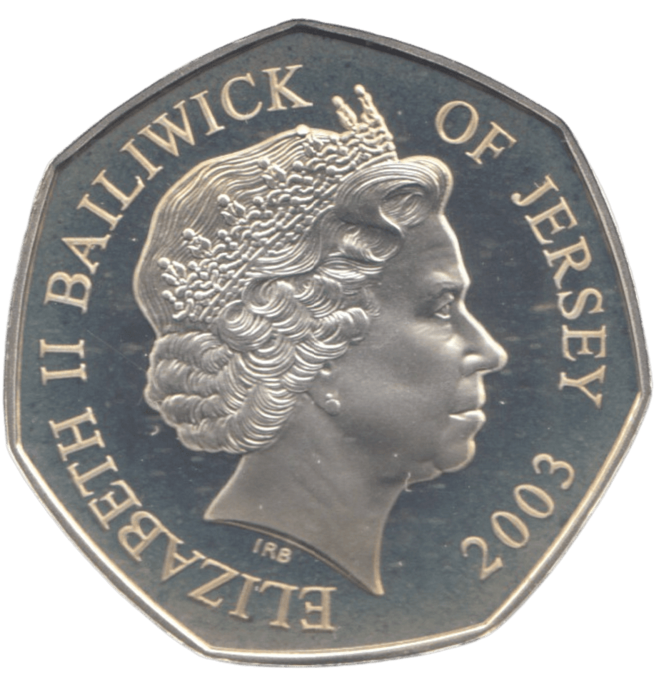 2003 SILVER PROOF 50P CORONATION JUBILEE - 50P Silver Proof - Cambridgeshire Coins