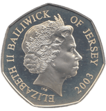 2003 SILVER PROOF 50P CORONATION JUBILEE - 50P Silver Proof - Cambridgeshire Coins