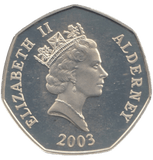 2003 SILVER PROOF 50P CORONATION JUBILEE - 50P Silver Proof - Cambridgeshire Coins