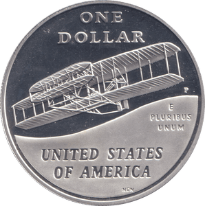 2003 SILVER PROOF LIBERTY DOLLAR USA - SILVER WORLD COINS - Cambridgeshire Coins