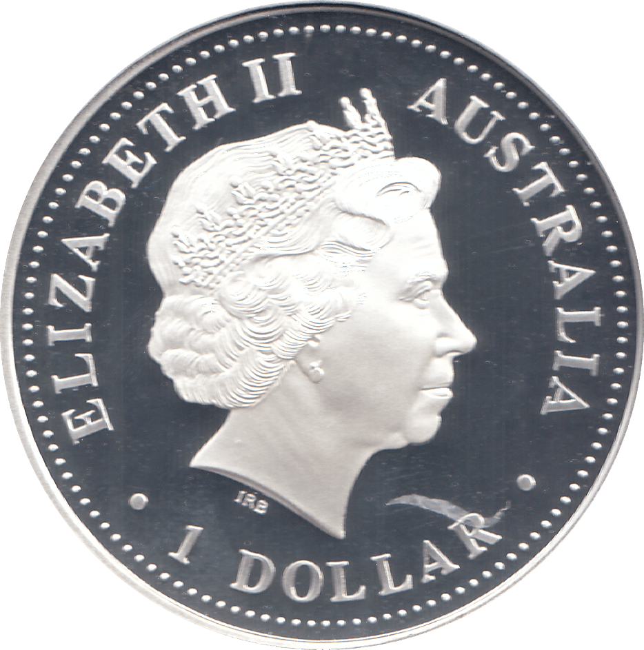 2003 SILVER PROOF ONE DOLLAR 21ST. BDAY PRINCE WILLIAM - Silver Proof - Cambridgeshire Coins
