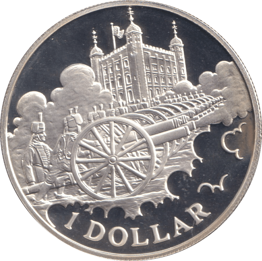 2003 SILVER PROOF ONE DOLLAR COOK ISLANDS - SILVER WORLD COINS - Cambridgeshire Coins