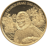 2003 SIR FRANCIS DRAKE TWO DOLLARS PROOF - WORLD COINS - Cambridgeshire Coins