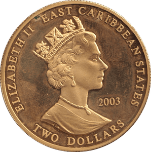 2003 TWO DOLLARS HORATIO NELSON F85 - Crown - Cambridgeshire Coins