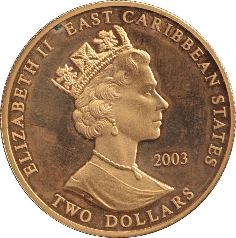 2003 TWO DOLLARS HORATIO NELSON F85 - Crown - Cambridgeshire Coins