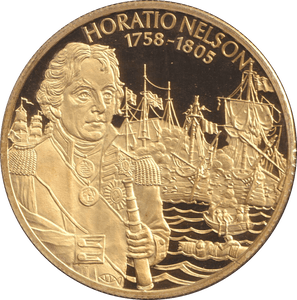 2003 TWO DOLLARS PROOF CARIBBEAN STATES BERNARD HORATIO NELSON - WORLD COINS - Cambridgeshire Coins