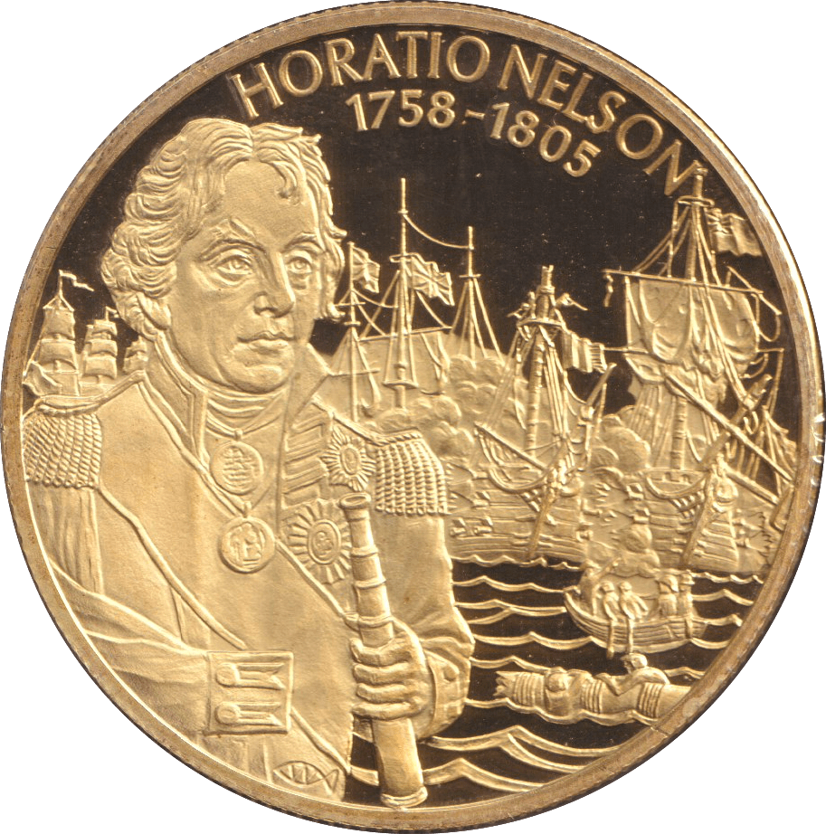2003 TWO DOLLARS PROOF CARIBBEAN STATES BERNARD HORATIO NELSON - WORLD COINS - Cambridgeshire Coins