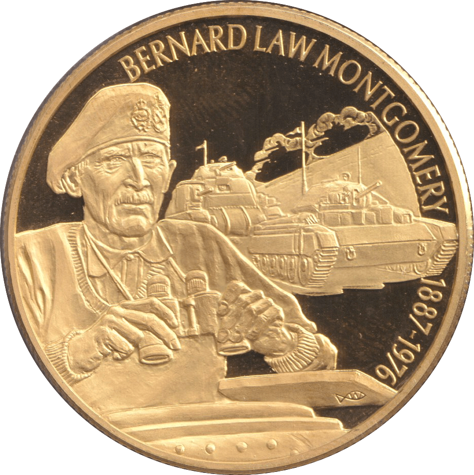 2003 TWO DOLLARS PROOF CARIBBEAN STATES BERNARD LAW MONTGOMERY - WORLD COINS - Cambridgeshire Coins