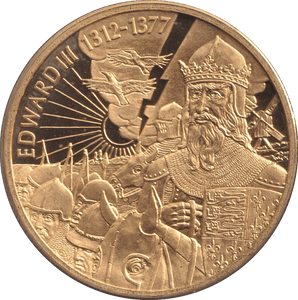 2003 TWO DOLLARS PROOF CARIBBEAN STATES EDWARD III - WORLD COINS - Cambridgeshire Coins