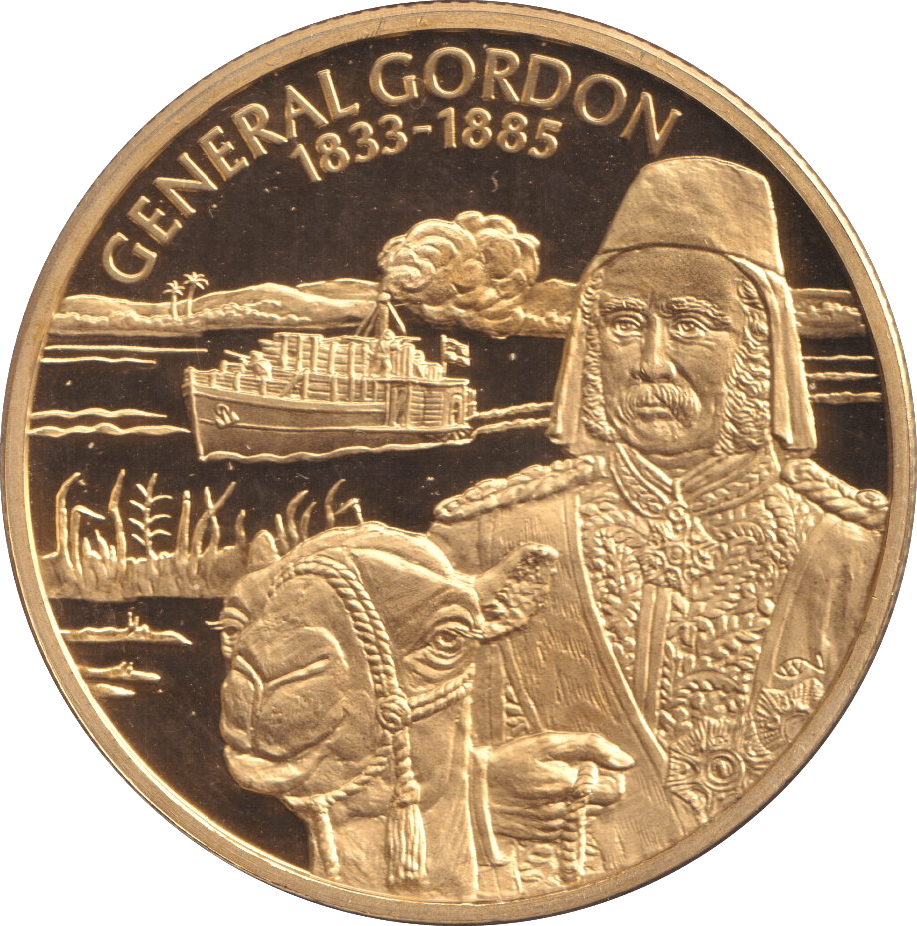 2003 TWO DOLLARS PROOF CARIBBEAN STATES GENERAL GORDON - WORLD COINS - Cambridgeshire Coins