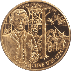 2003 TWO DOLLARS PROOF CARIBBEAN STATES ROBERT CLIVE - WORLD COINS - Cambridgeshire Coins