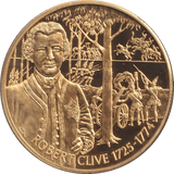 2003 TWO DOLLARS PROOF CARIBBEAN STATES ROBERT CLIVE - WORLD COINS - Cambridgeshire Coins