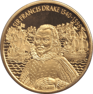 2003 TWO DOLLARS PROOF CARIBBEAN STATES SIR FRANCIS DRAKE - WORLD COINS - Cambridgeshire Coins
