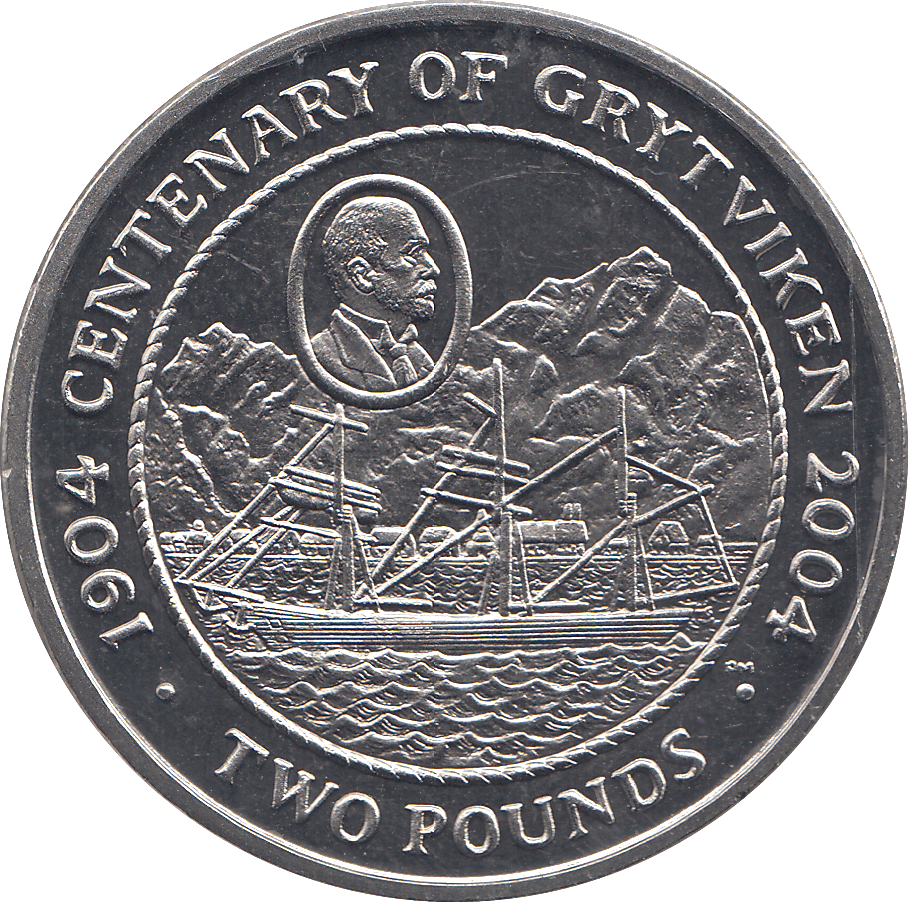 2004 2 POUND CENTURY OF GRYTVIKEN ( BU ) - WORLD COINS - Cambridgeshire Coins
