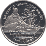 2004 2 POUND SIR ERNEST SHACKLETON ( BU ) - WORLD COINS - Cambridgeshire Coins