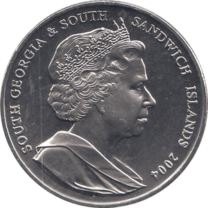 2004 2 POUND SIR ERNEST SHACKLETON ( BU ) - WORLD COINS - Cambridgeshire Coins