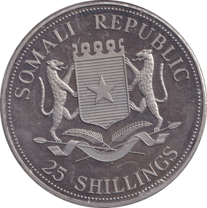 2004 25 SHILLINGS SOMALI REPUBLIC - WORLD COINS - Cambridgeshire Coins
