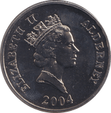 2004 60TH D - DAY ANNIVERSARY FIVE POUNDS ALDERNEY - WORLD COINS - Cambridgeshire Coins
