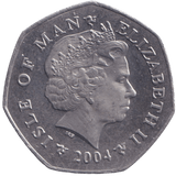 2004 CHRISTMAS 50P WATER WHEEL ISLE OF MAN ( PROOF ) - 50P REGIONAL ISSUES - Cambridgeshire Coins