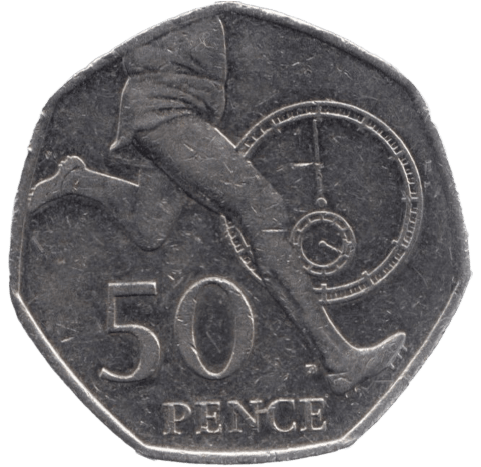 2004 CIRCULATED 50P ROGER BANNISTER - 50P CIRCULATED - Cambridgeshire Coins