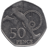 2004 CIRCULATED 50P ROGER BANNISTER - 50P CIRCULATED - Cambridgeshire Coins