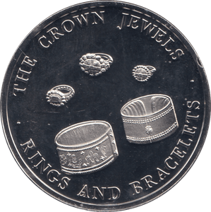 2004 CROWN JEWELS FIVE CROWNS TURKS AND CAICOS F320 - SILVER WORLD COINS - Cambridgeshire Coins