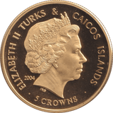 2004 FIVE CROWNS - RINGS AND BRACELETS - WORLD COINS - Cambridgeshire Coins