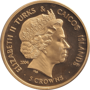 2004 FIVE CROWNS - THE SCEPTRE - WORLD COINS - Cambridgeshire Coins
