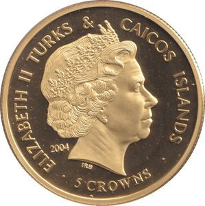2004 FIVE CROWNS - THE SOVEREIGN'S ORB - WORLD COINS - Cambridgeshire Coins