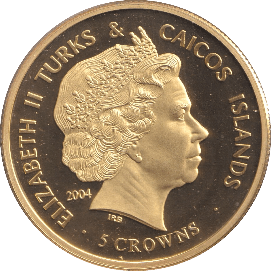 2004 FIVE CROWNS - THE SOVEREIGN'S ORB - WORLD COINS - Cambridgeshire Coins