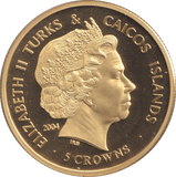 2004 FIVE CROWNS - THE SOVEREIGN'S ORB - WORLD COINS - Cambridgeshire Coins