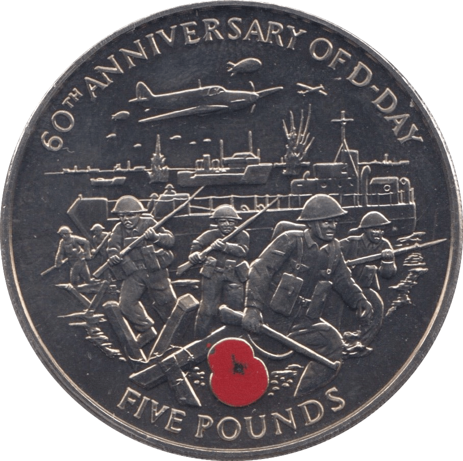 2004 FIVE POUNDS GUERNSEY - WORLD COINS - Cambridgeshire Coins