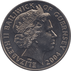 2004 FIVE POUNDS GUERNSEY - WORLD COINS - Cambridgeshire Coins