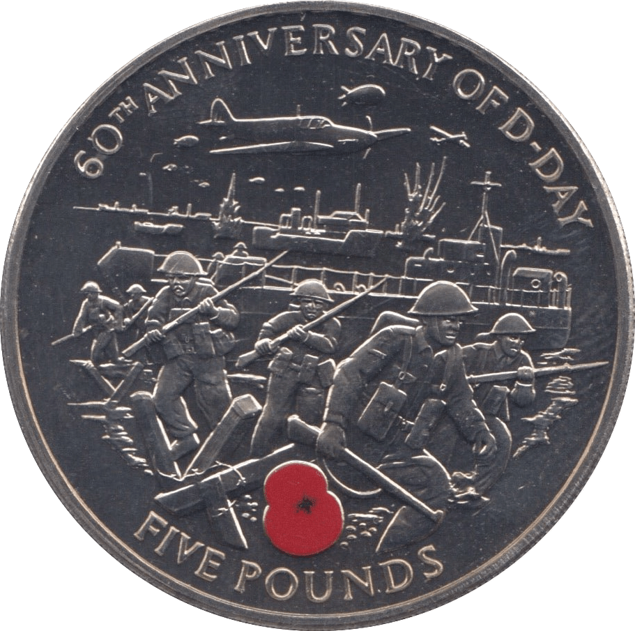 2004 FIVE POUNDS GUERNSEY - WORLD COINS - Cambridgeshire Coins